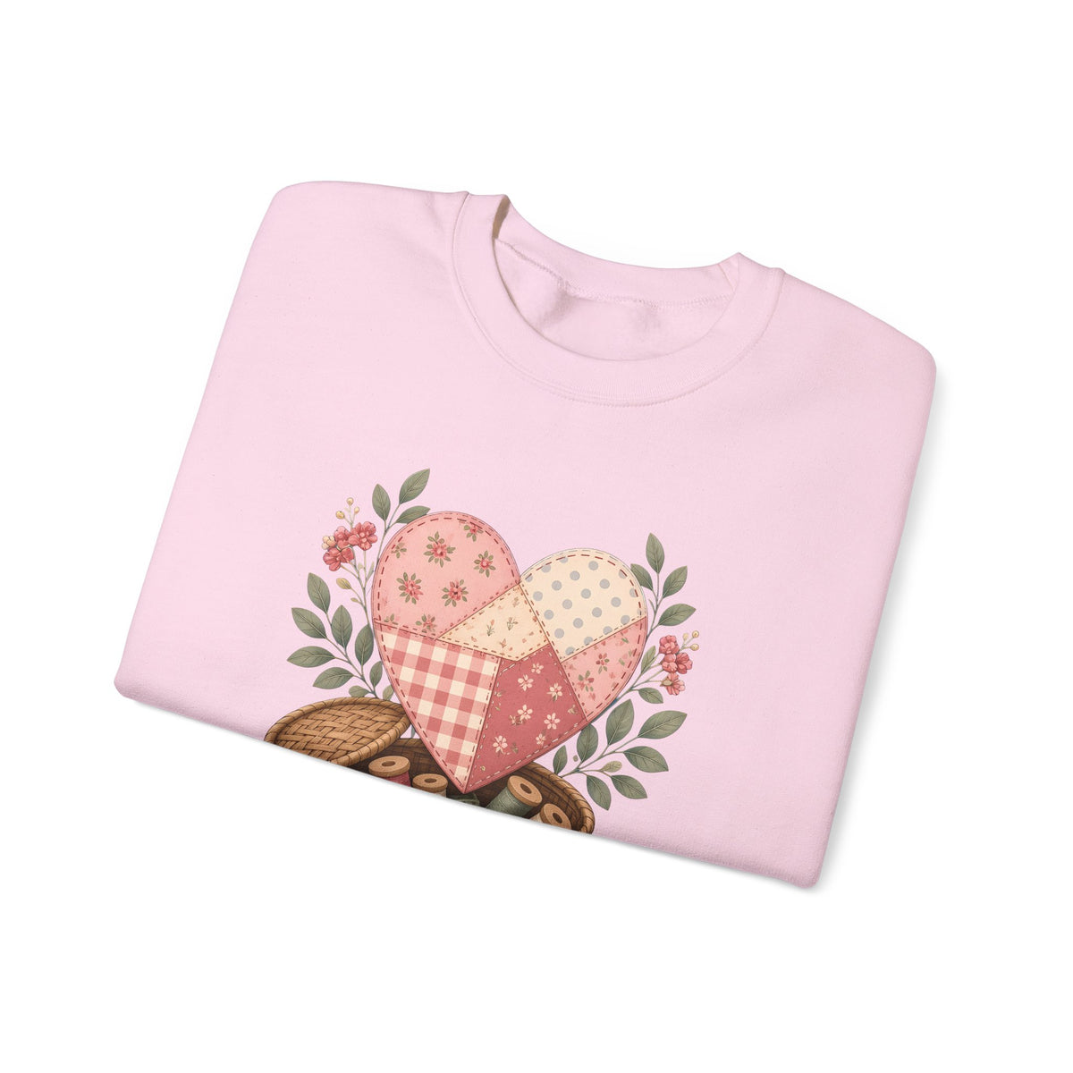 Love Measured in Stitches Gigi Sweatshirt, Sewing Grandma Gift, Personalized Quilting Nana Crewneck, Mothers Day Gift