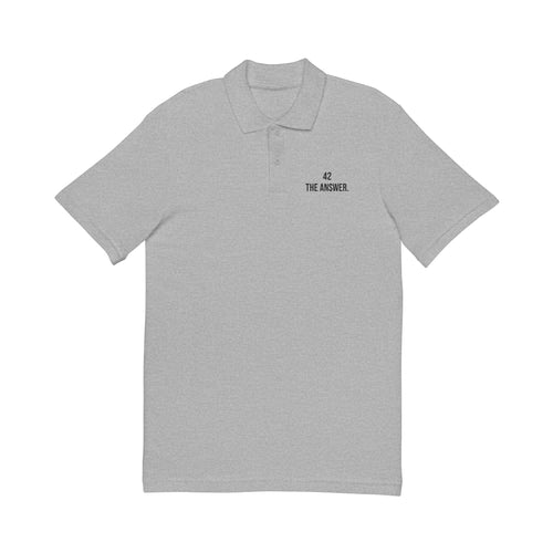 42 The Answer Cotton Polo – Light