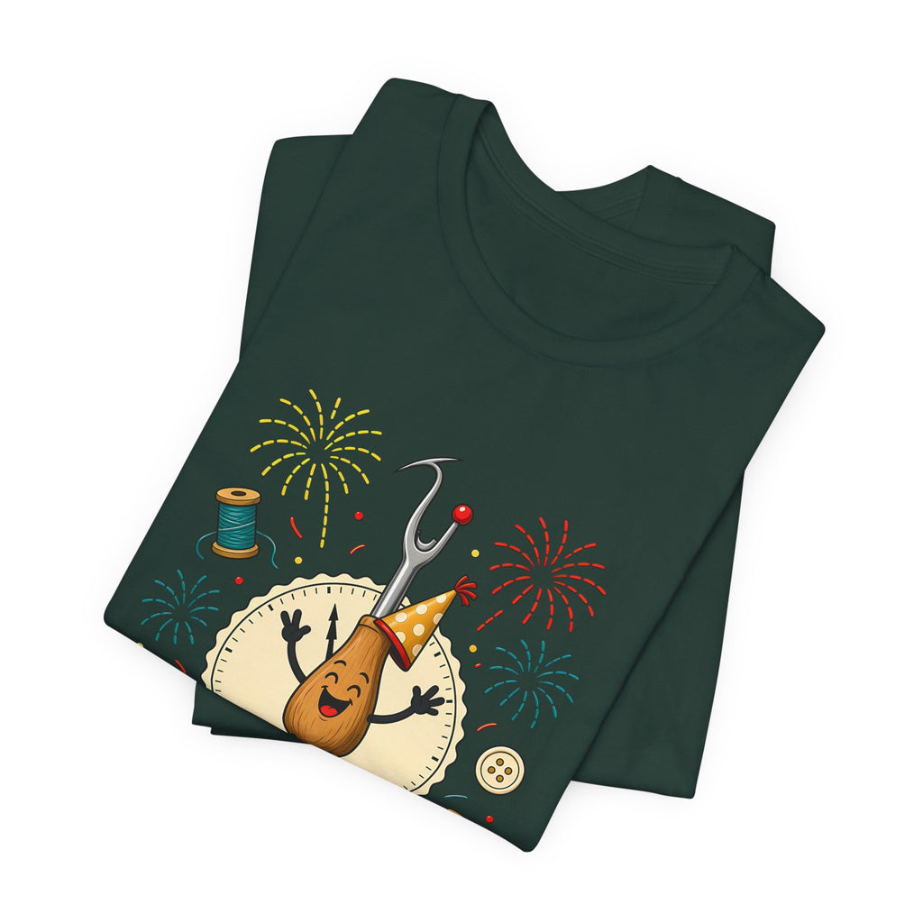 New Year Same Seam Ripper Shirt, Funny Sewing New Years Tee, Quilter Humor Gift, Sewist Party Shirt or Tote