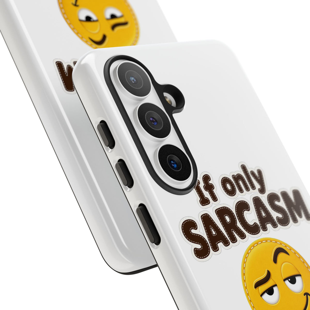 If Only Sarcasm Burned Calories Phone Case, Funny Sarcastic Phone Case, Sassy Gift for Her