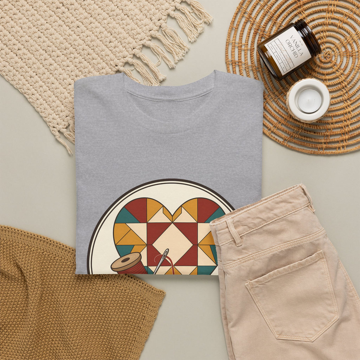 Piecing Myself Together Quilting Plus Size Tee up to 5XL, Quilt Heart Badge Shirt, Retro Quilter Gift, Patchwork Lover