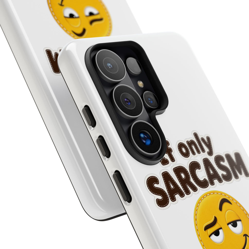 If Only Sarcasm Burned Calories Phone Case, Funny Sarcastic Phone Case, Sassy Gift for Her