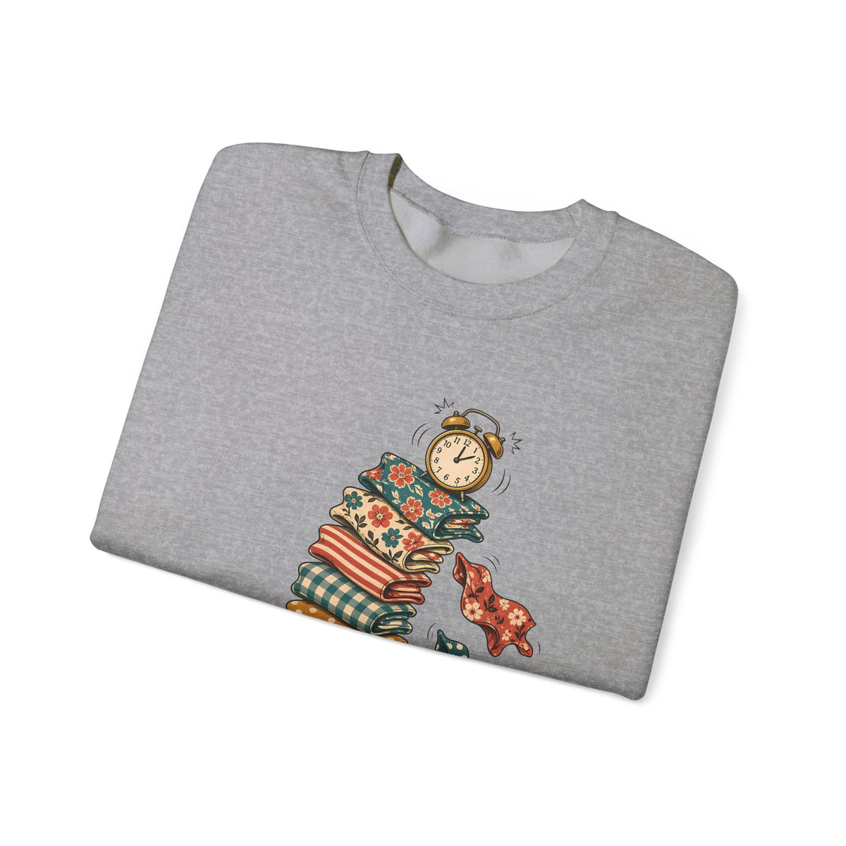 Sew Much Fabric Sew Little Time Sweatshirt, Funny Fabric Stash Quilter Crewneck, Gift for Sewist