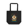 New Year Same Seam Ripper Black Tote Bag, Funny Sewing New Years Craft Tote Bag, Quilter Humor Gift, Sewist Party Bag