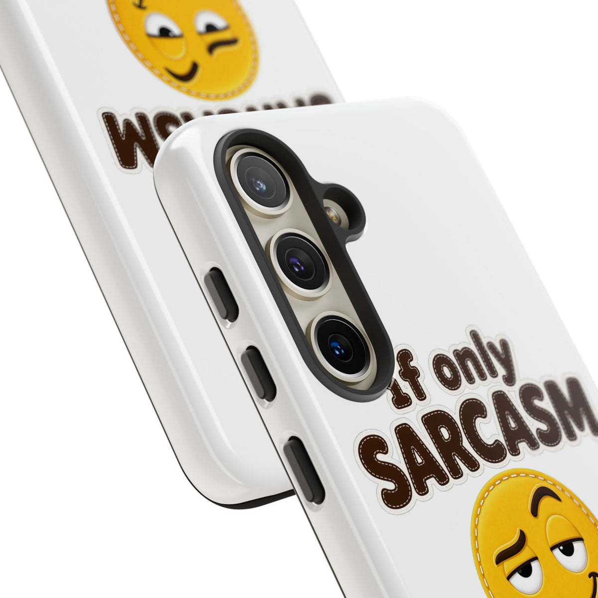 If Only Sarcasm Burned Calories Phone Case, Funny Sarcastic Phone Case, Sassy Gift for Her
