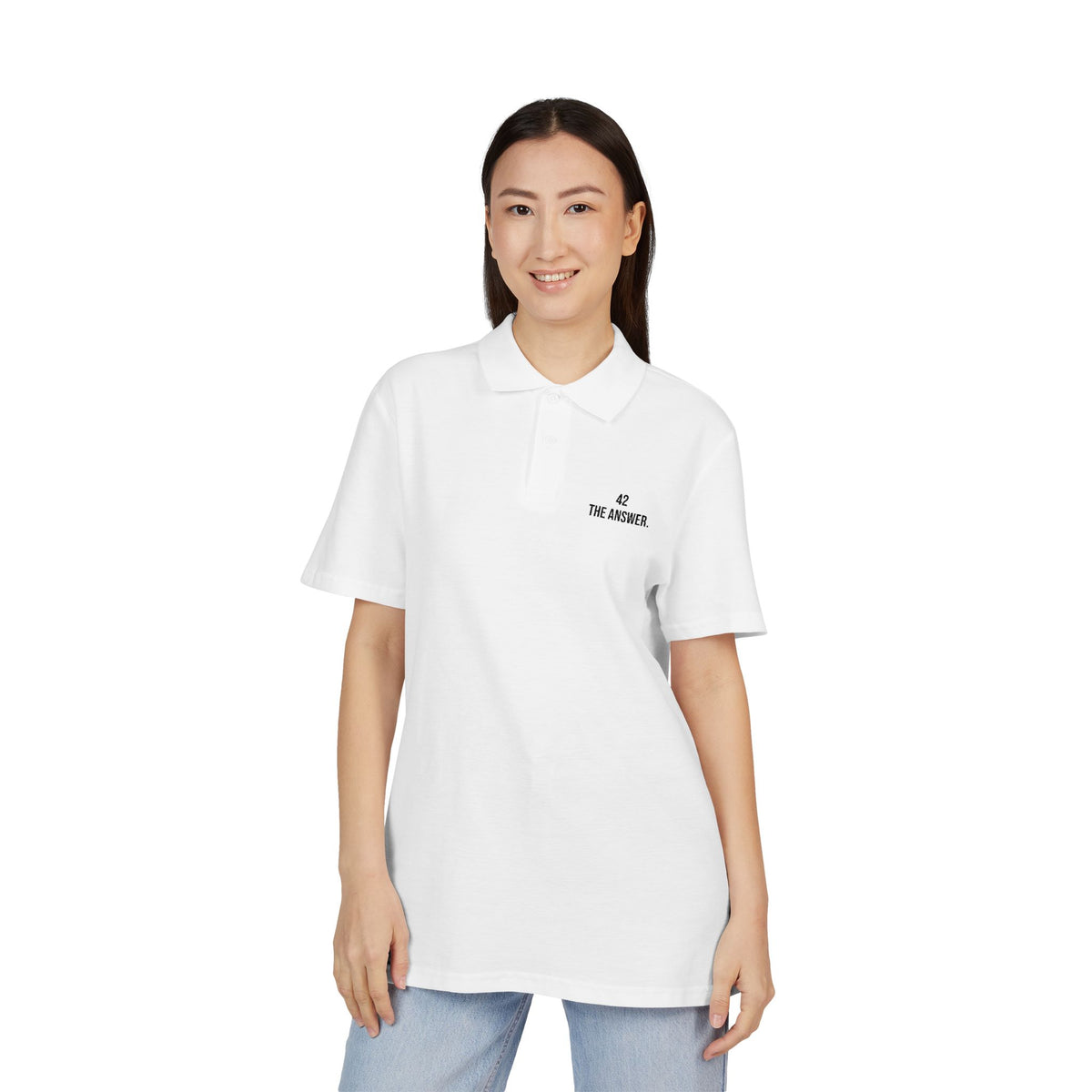 42 The Answer Cotton Polo – Light