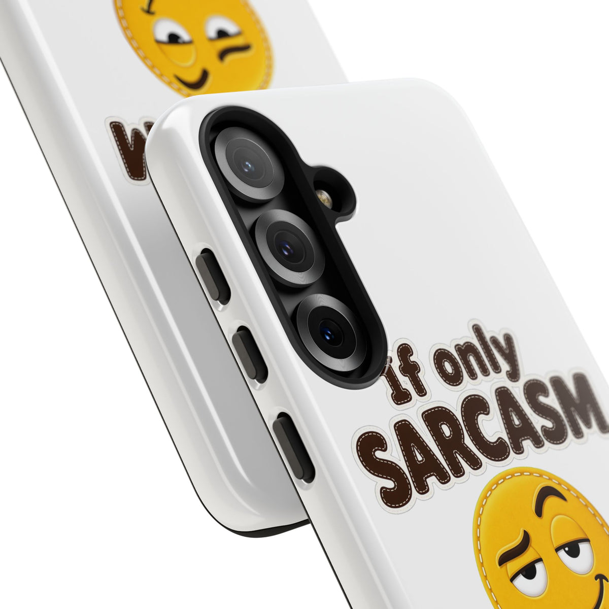 If Only Sarcasm Burned Calories Phone Case, Funny Sarcastic Phone Case, Sassy Gift for Her