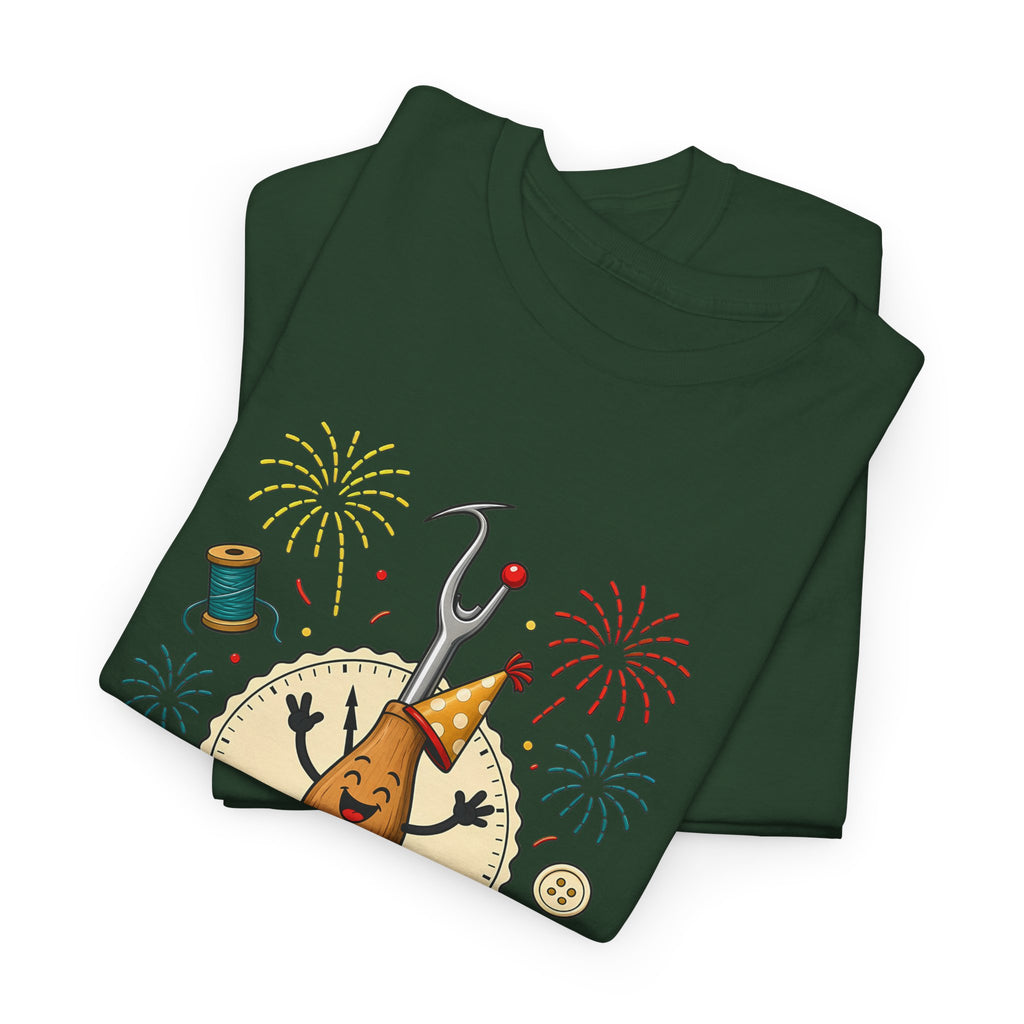 New Year Same Seam Ripper Plus Size Tee up to 5XL, Funny Sewing New Years Shirt, Quilter Humor Gift, Sewist Party Tee