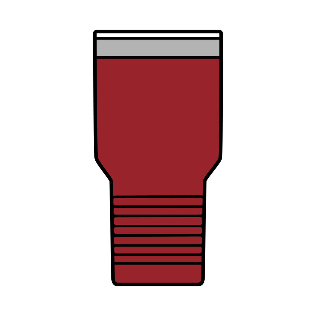 DON'T PANIC Insulated Tumbler 30oz