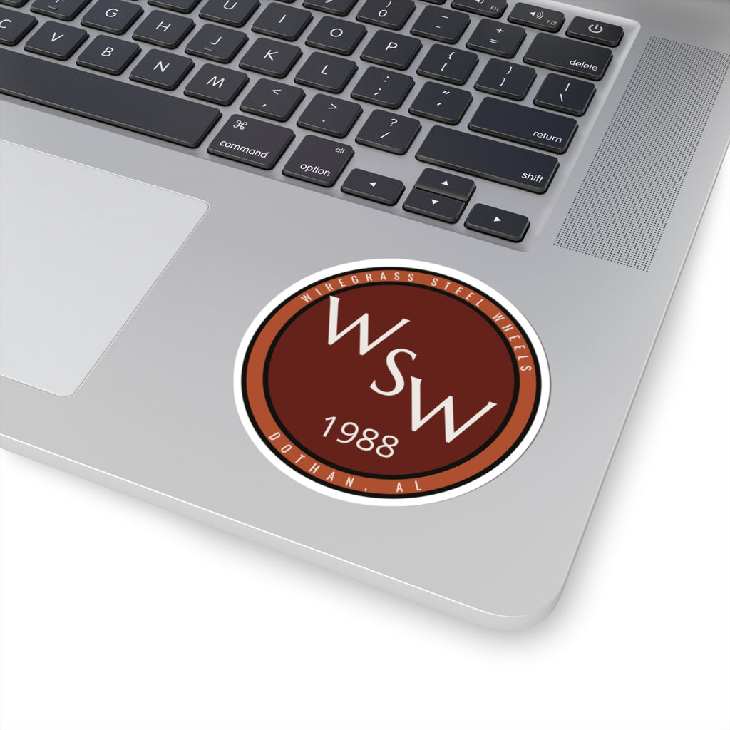 Wiregrass Steel Wheels Sticker