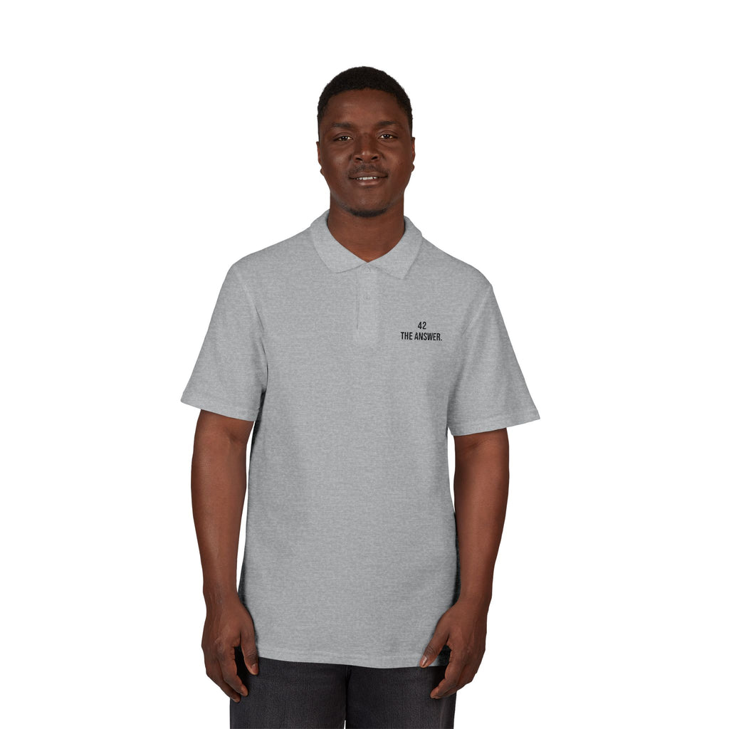 42 The Answer Cotton Polo – Light