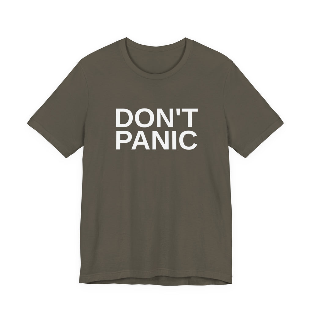 DON'T PANIC Big Text Tee