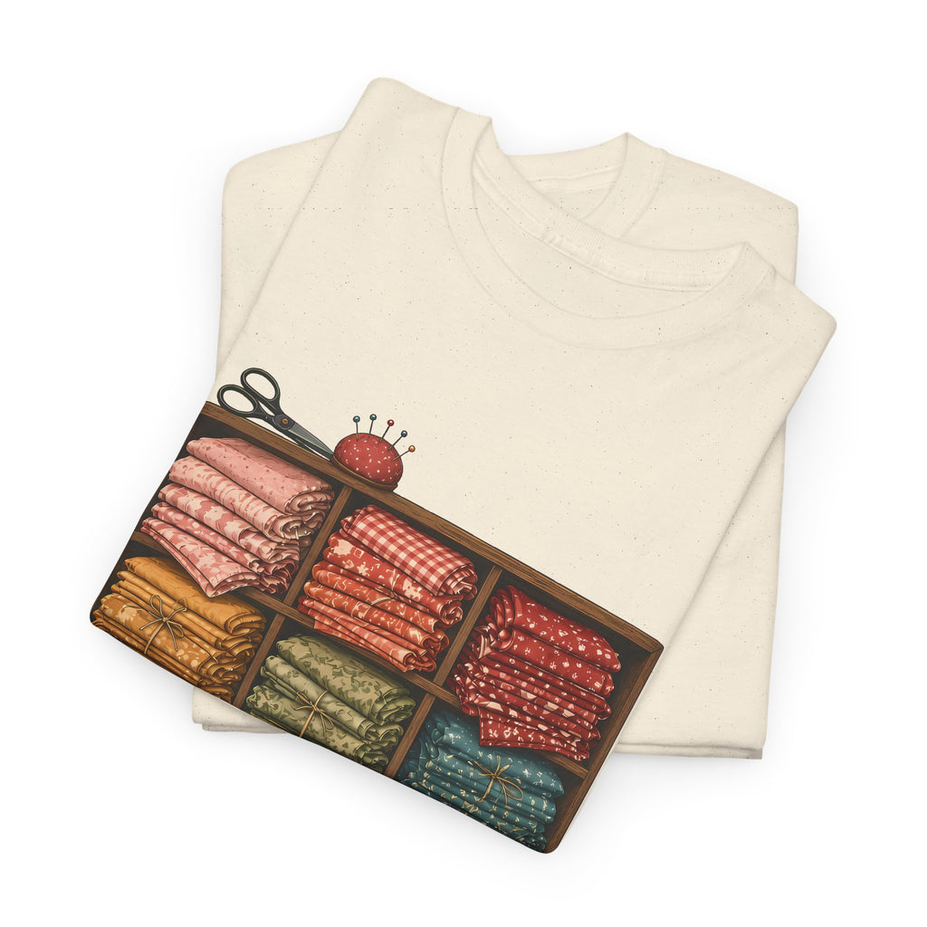 Not Hoarding Just Pre-Quilting Plus Size Tee up to 5XL, Funny Fabric Stash Quilter Gift, Quilting Sewing Room Shirt