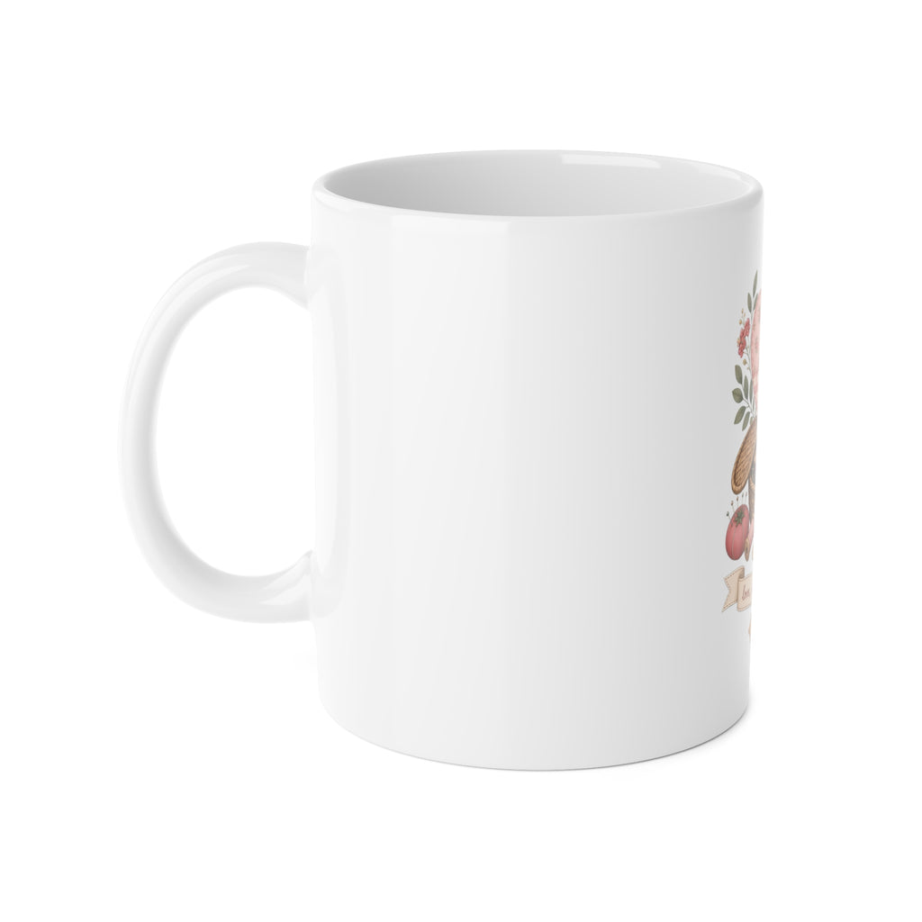 Love Measured in Stitches Gigi Mug, Sewing Grandma Gift, Personalized Quilting Nana 11oz Coffee Mug, Mothers Day Gift