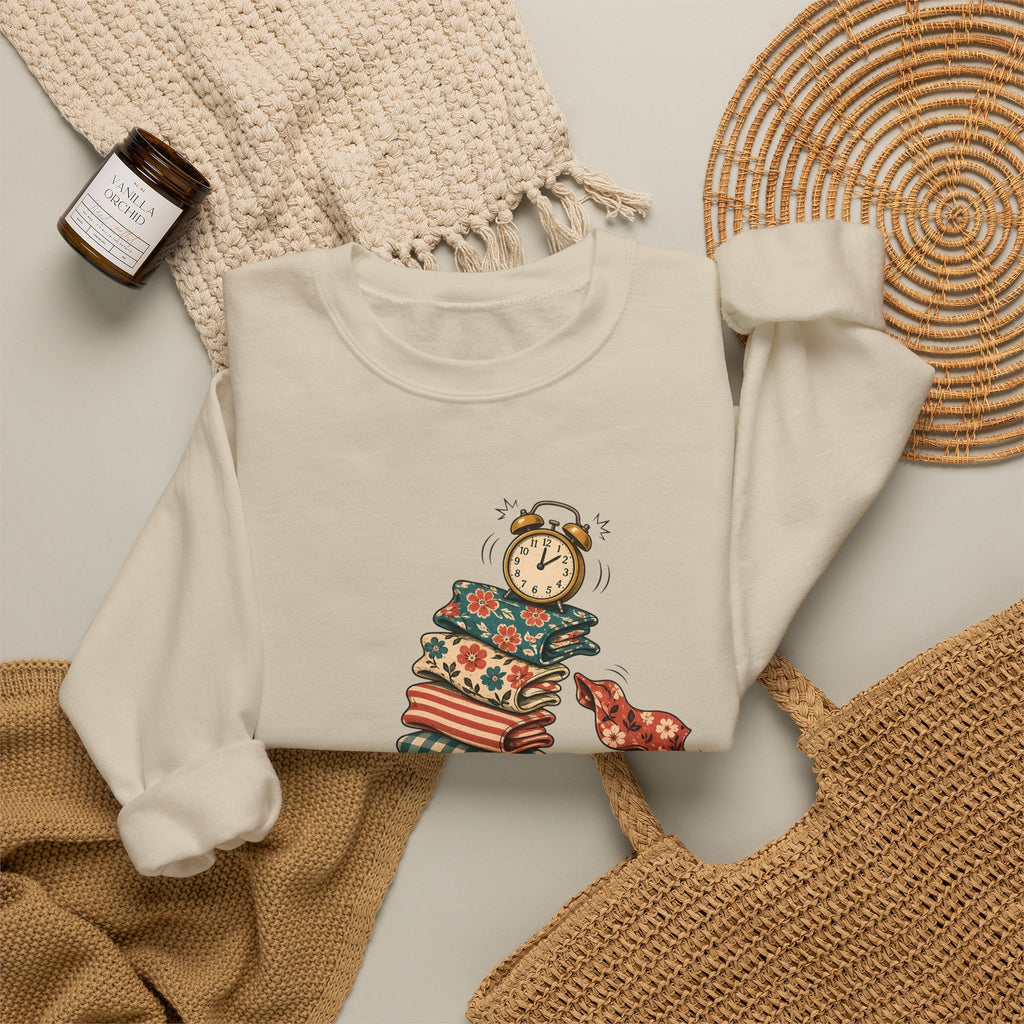 Sew Much Fabric Sew Little Time Sweatshirt, Funny Fabric Stash Quilter Crewneck, Gift for Sewist