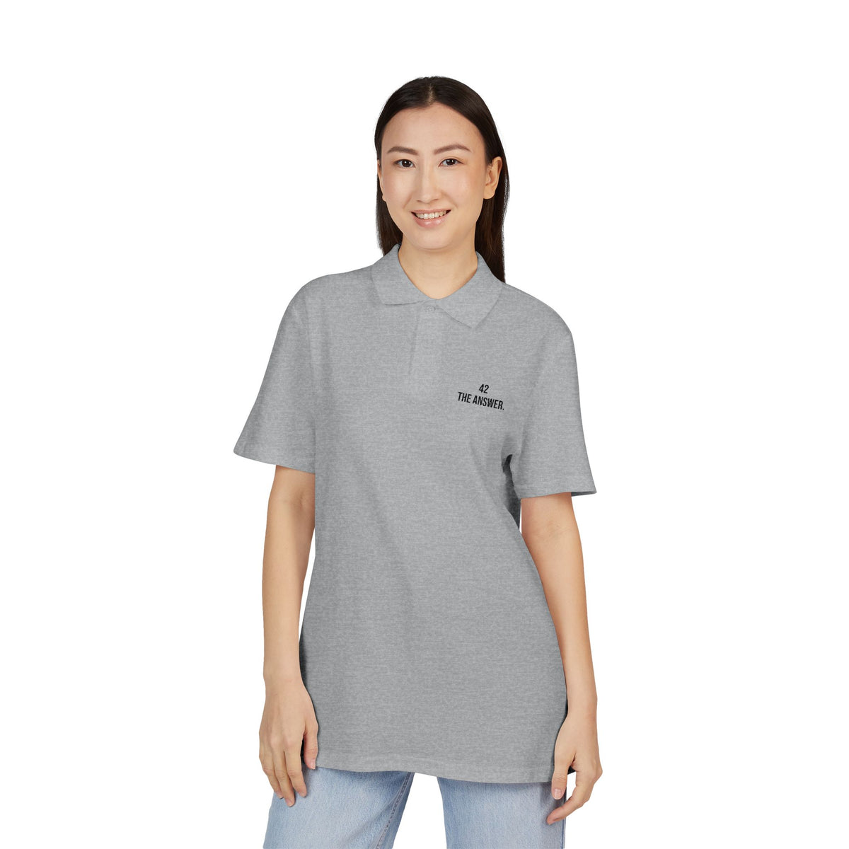 42 The Answer Cotton Polo – Light