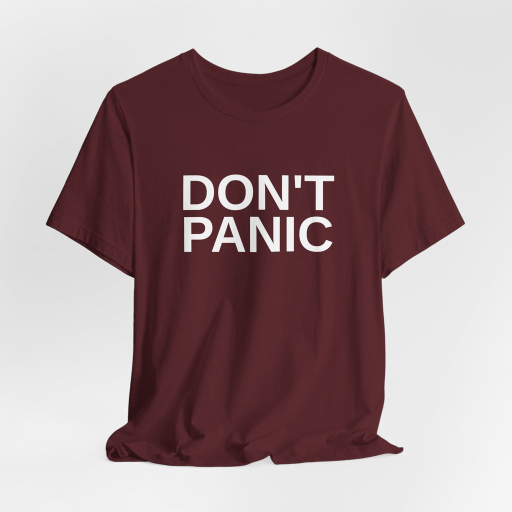 DON'T PANIC Big Text Tee