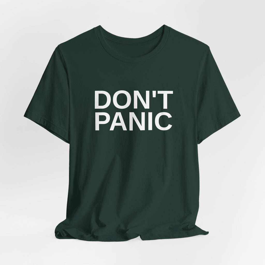 DON'T PANIC Big Text Tee