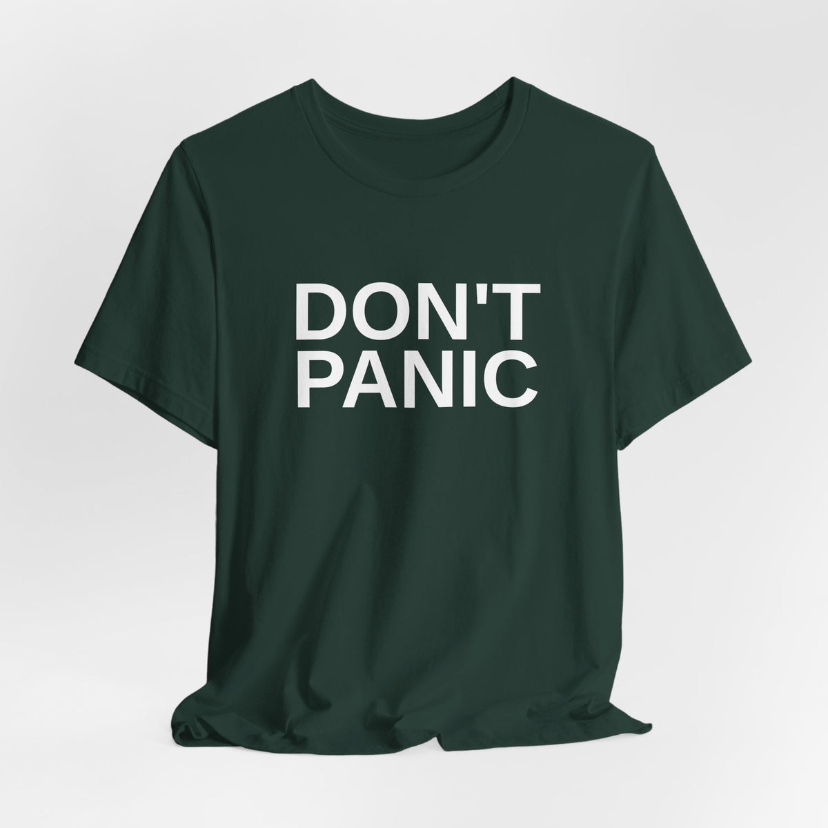 DON'T PANIC Big Text Tee
