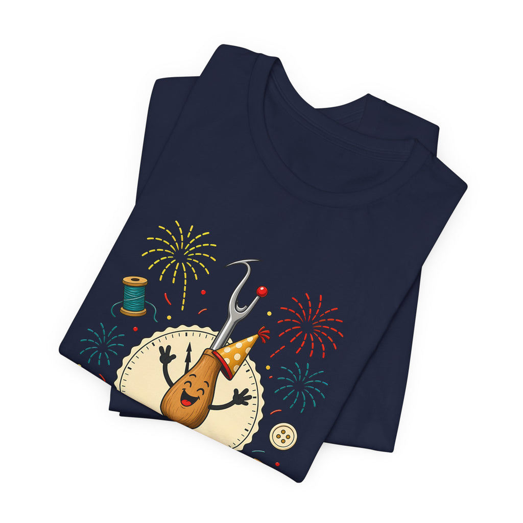 New Year Same Seam Ripper Shirt, Funny Sewing New Years Tee, Quilter Humor Gift, Sewist Party Shirt or Tote