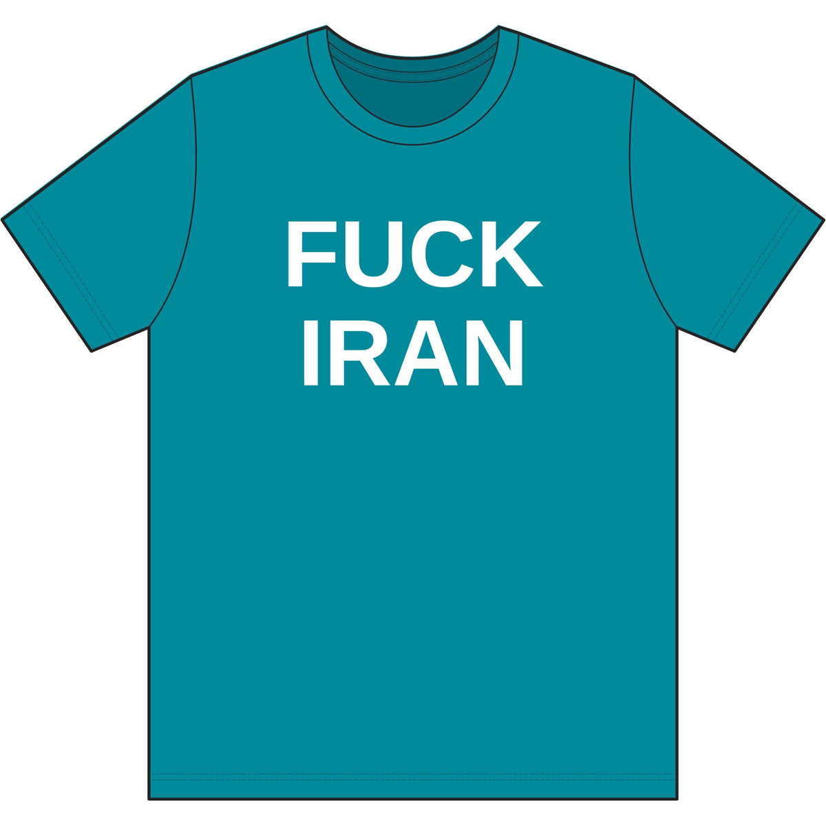 FUCK IRAN Tee (Polyester)