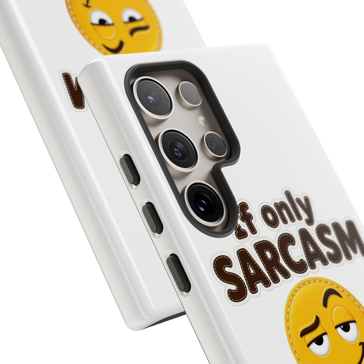 If Only Sarcasm Burned Calories Phone Case, Funny Sarcastic Phone Case, Sassy Gift for Her