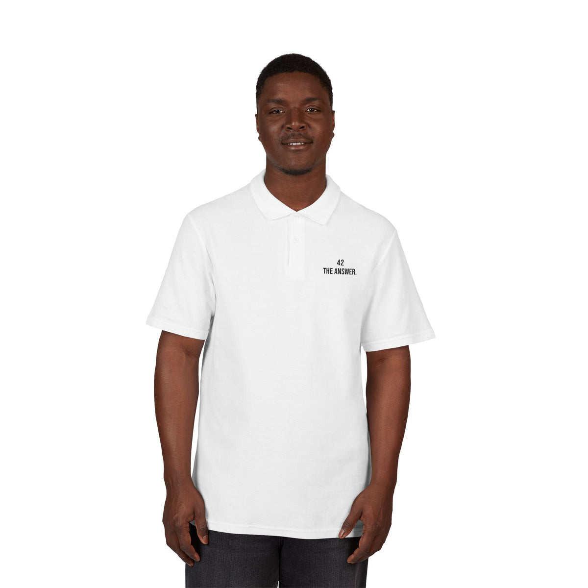 42 The Answer Cotton Polo – Light
