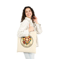 Piecing Myself Together Quilting Tote Bag, Quilt Heart Badge Craft Tote Bag, Retro Quilter Gift, Patchwork Project Bag