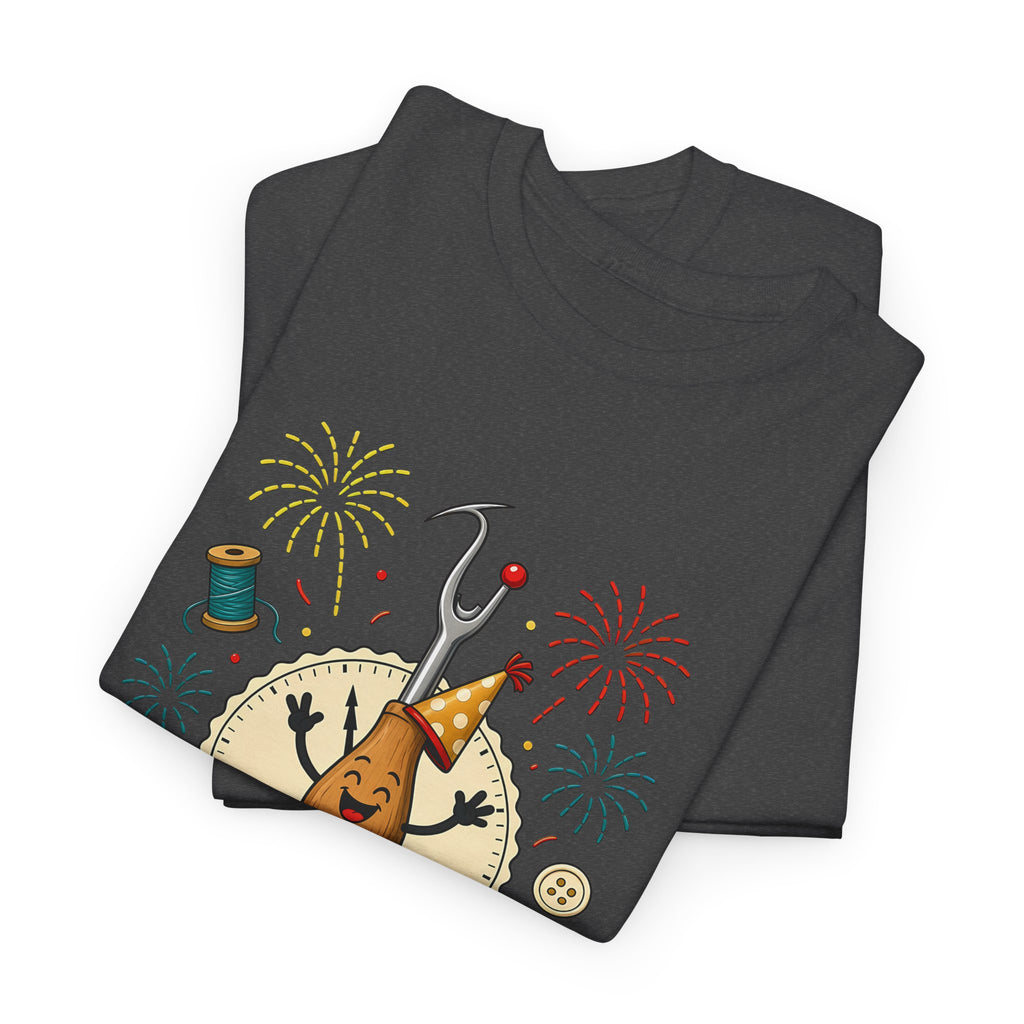 New Year Same Seam Ripper Plus Size Tee up to 5XL, Funny Sewing New Years Shirt, Quilter Humor Gift, Sewist Party Tee