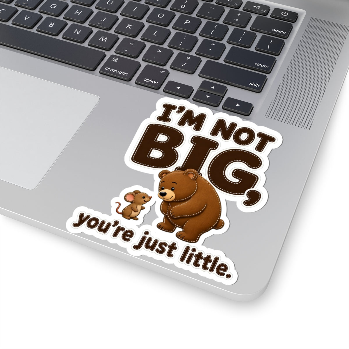 I'm Not Big You're Just Little Sticker