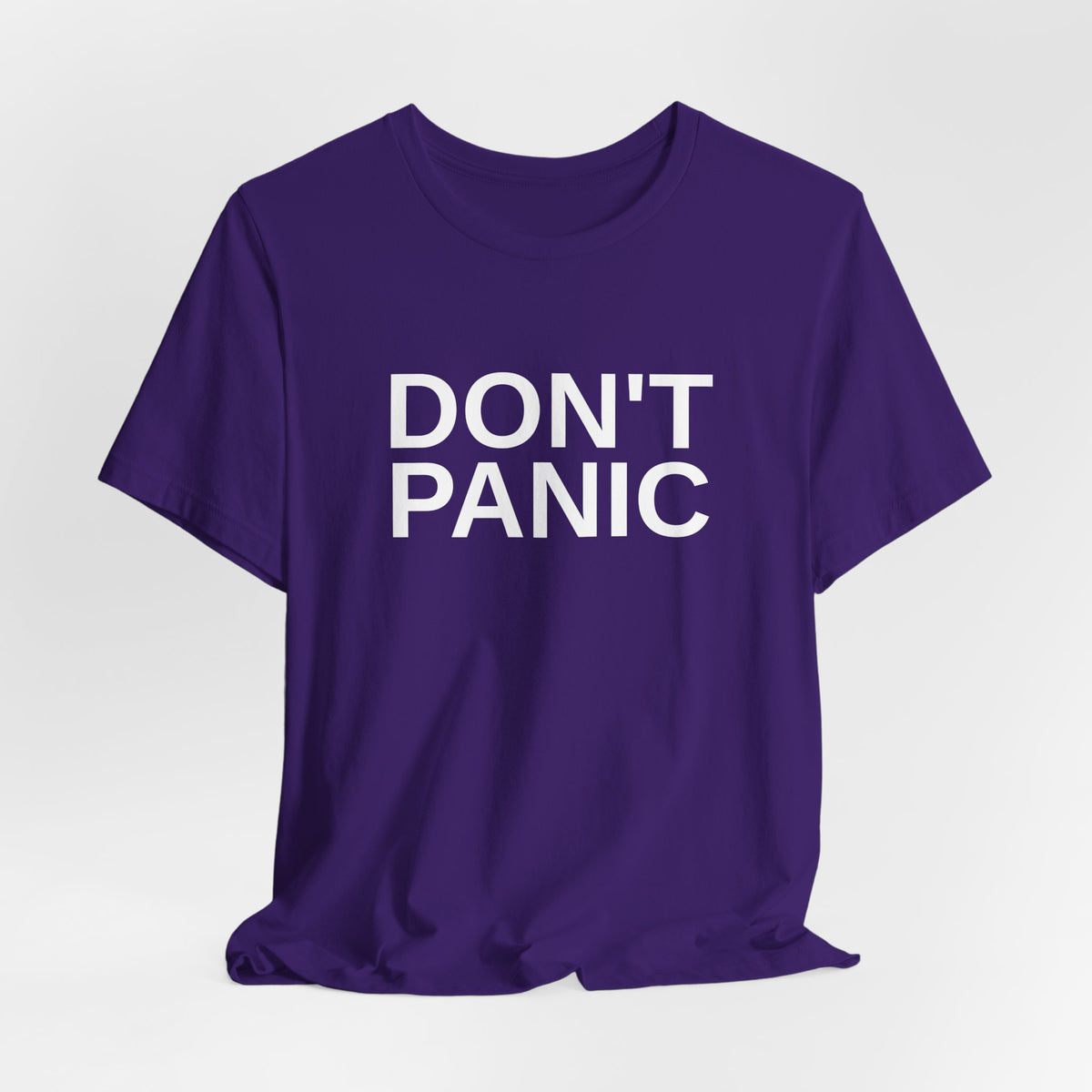 DON'T PANIC Big Text Tee