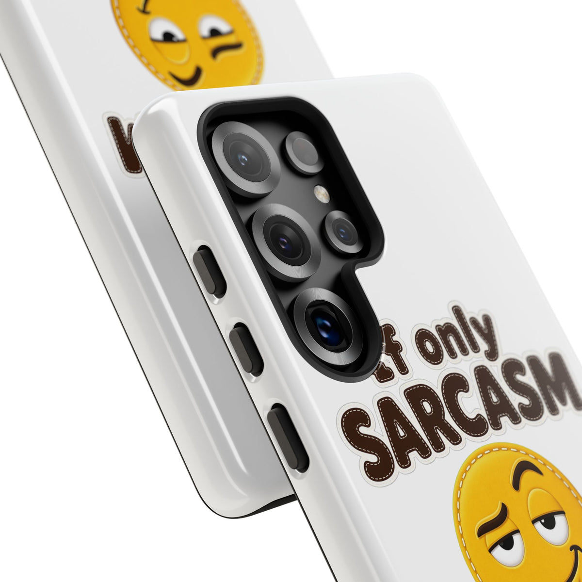 If Only Sarcasm Burned Calories Phone Case, Funny Sarcastic Phone Case, Sassy Gift for Her