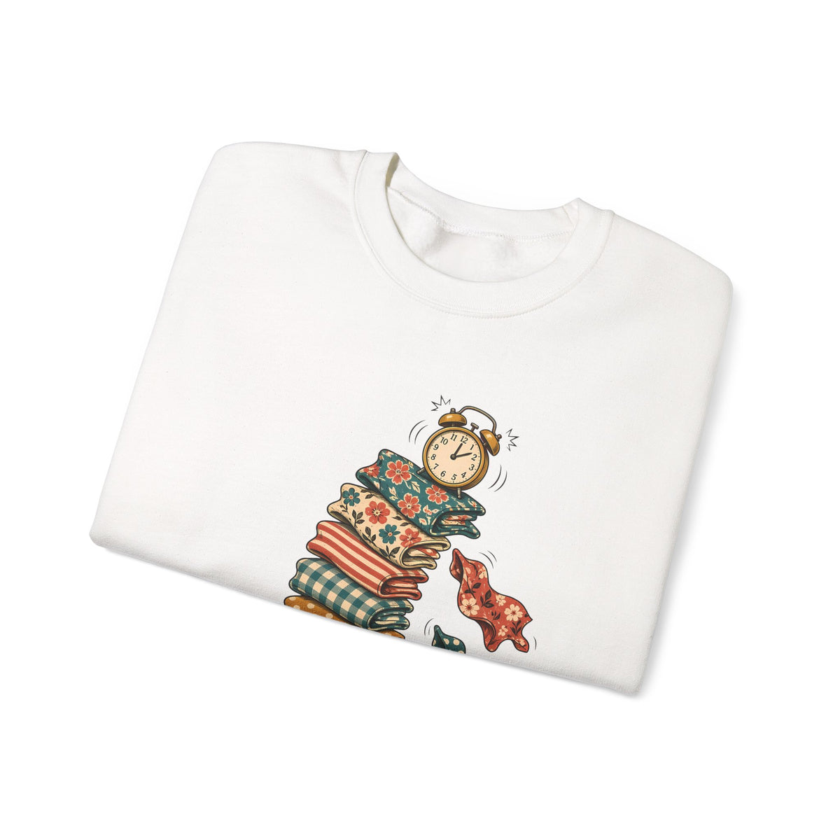 Sew Much Fabric Sew Little Time Sweatshirt, Funny Fabric Stash Quilter Crewneck, Gift for Sewist