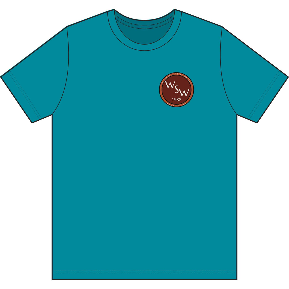 Wiregrass Steel Wheels Tee (Polyester)