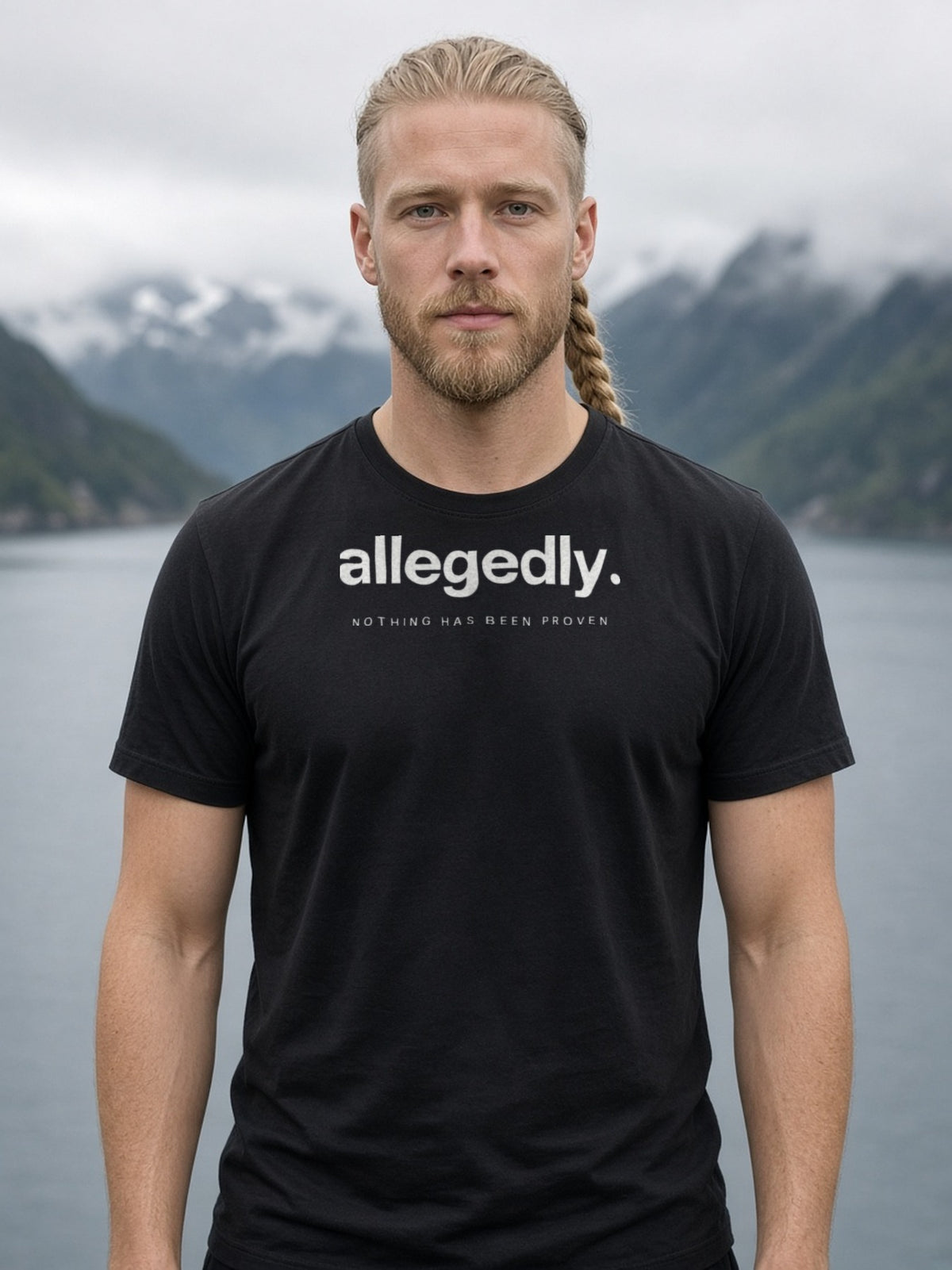 Allegedly Minimal Tee - Black