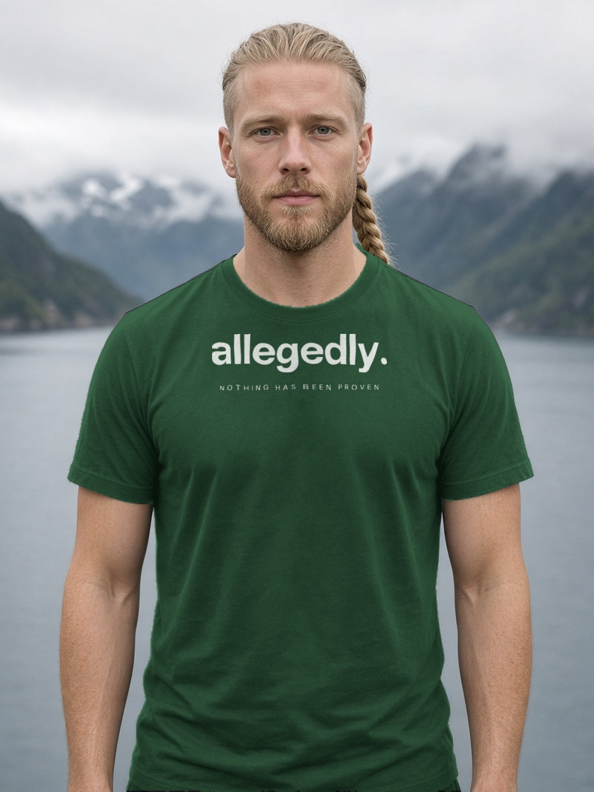 Allegedly Minimal Tee - Forest