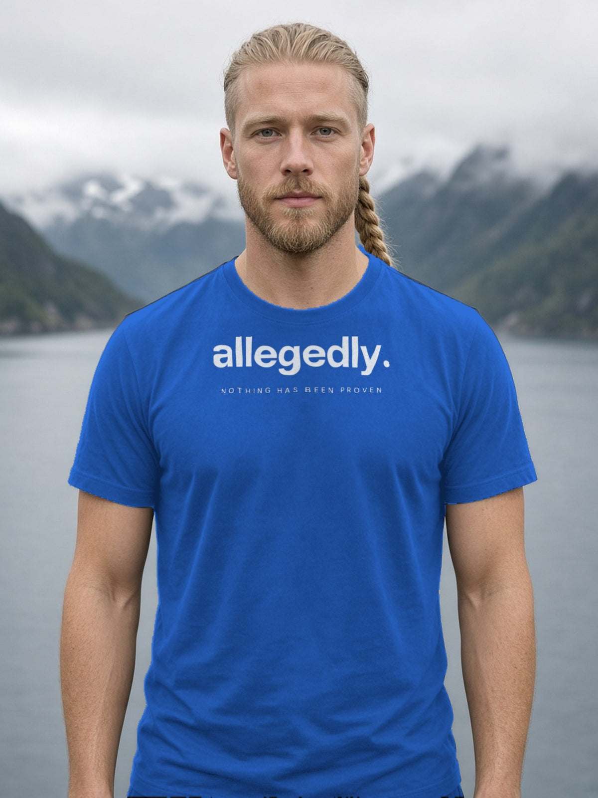 Allegedly Minimal Tee - True Royal