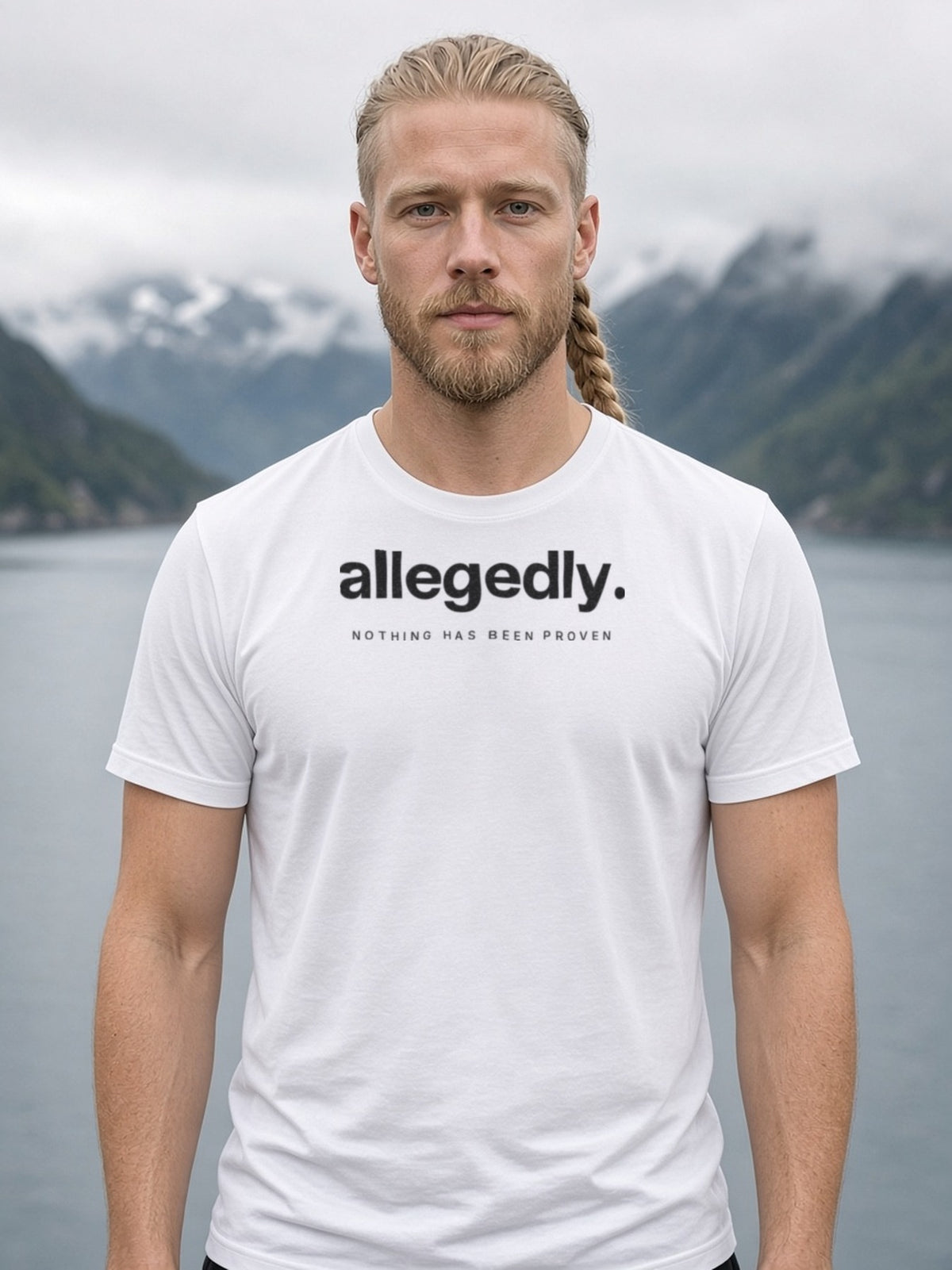Allegedly Minimal Tee - White