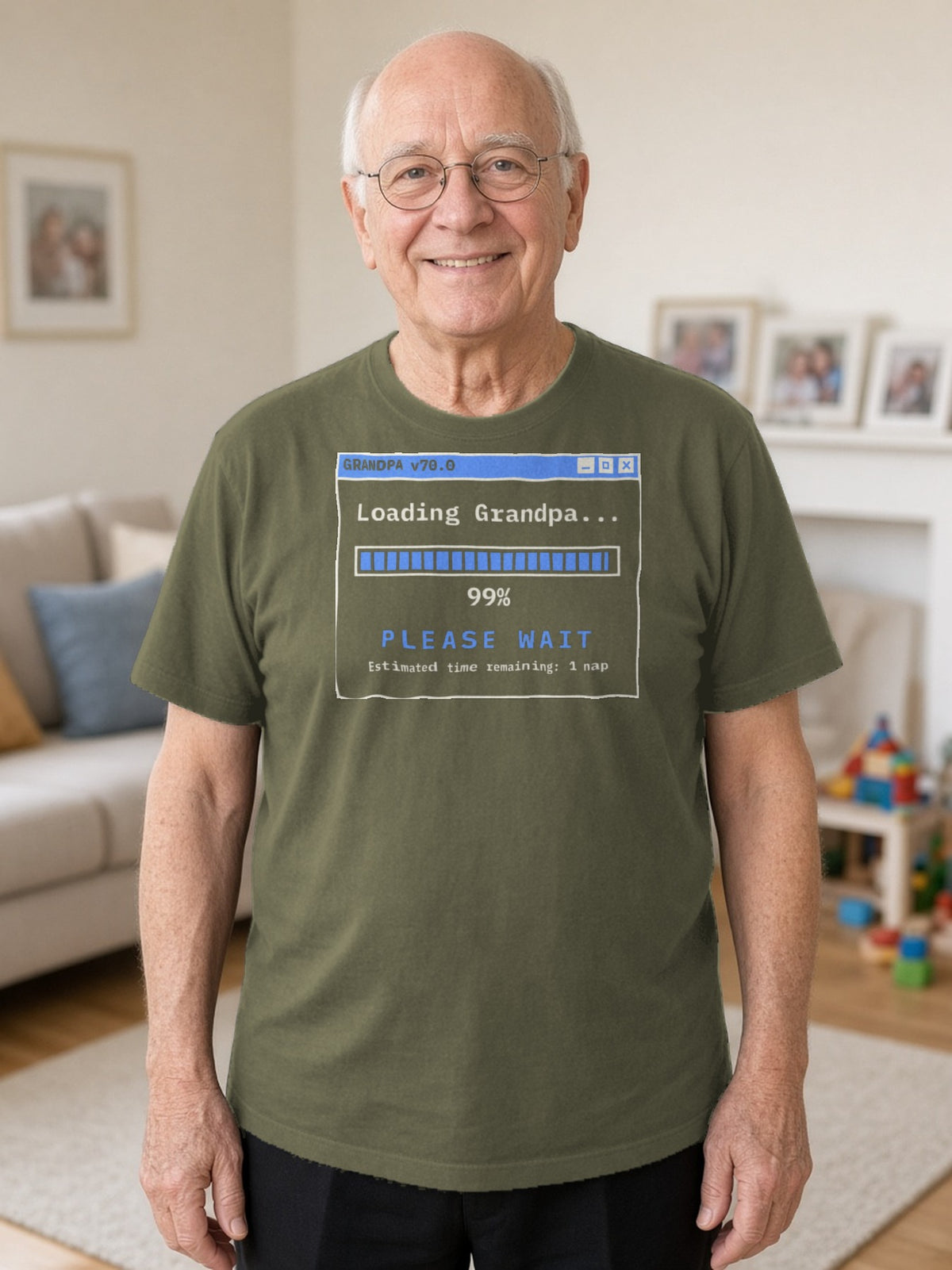 Loading Grandpa 99% Tee - Army