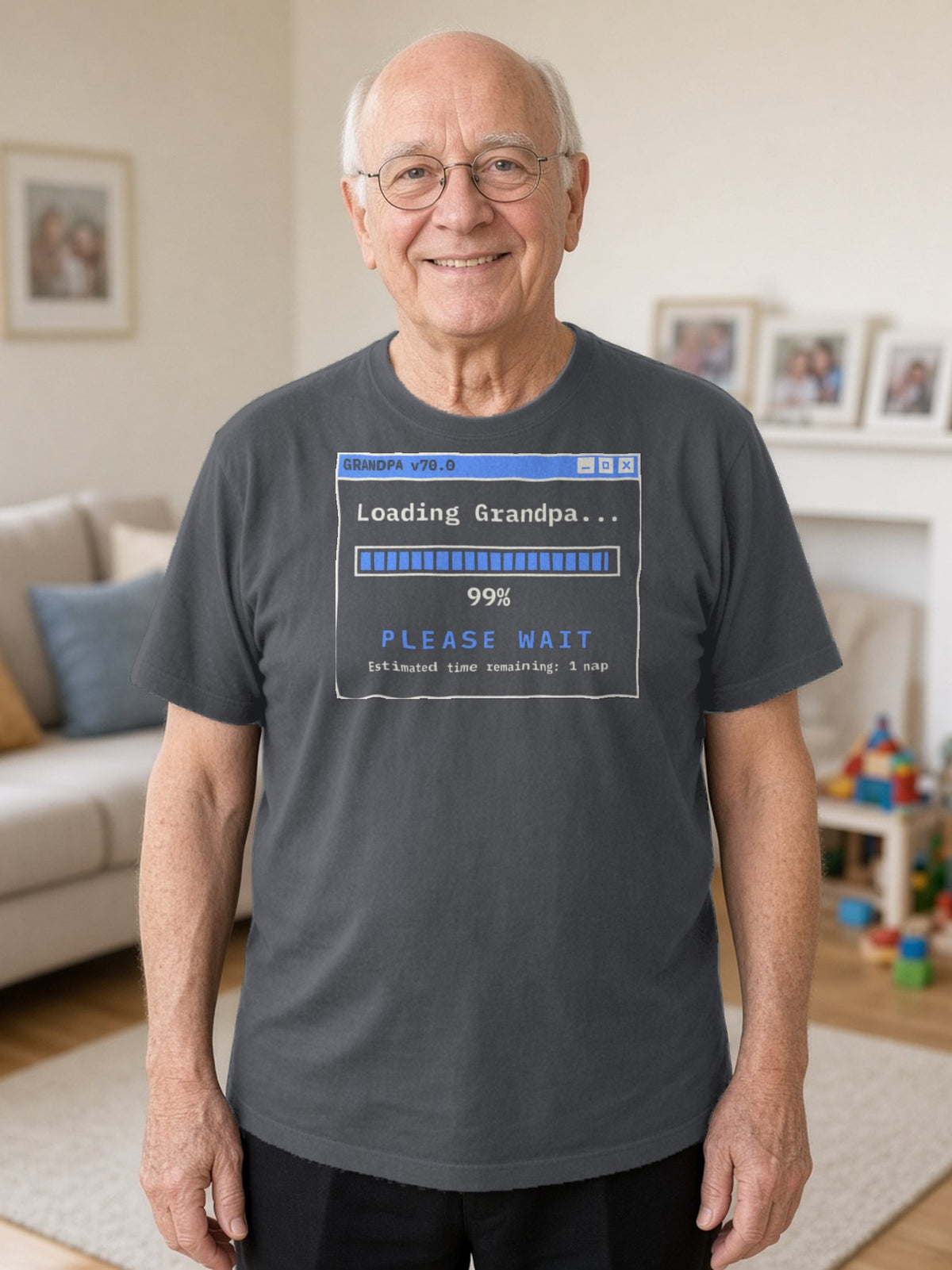 Loading Grandpa 99% Tee - Asphalt