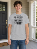 I Went to Gigi and Papa's Lousy T-Shirt Tee - Athletic Heather
