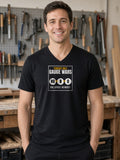 Gauge Wars V-Neck Tee - Black