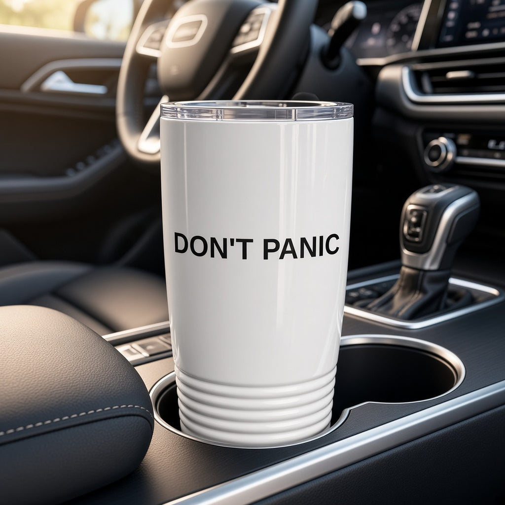 DON'T PANIC Insulated Tumbler 20oz