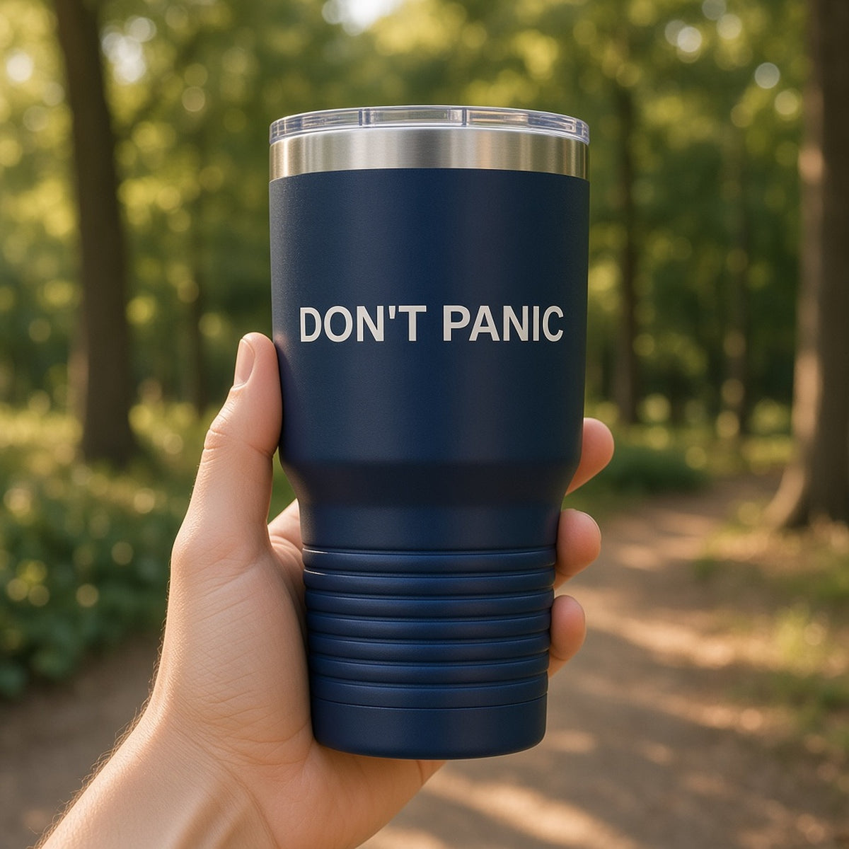 DON'T PANIC Insulated Tumbler 30oz