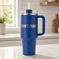 DON'T PANIC Insulated Tumbler 40oz Engraved