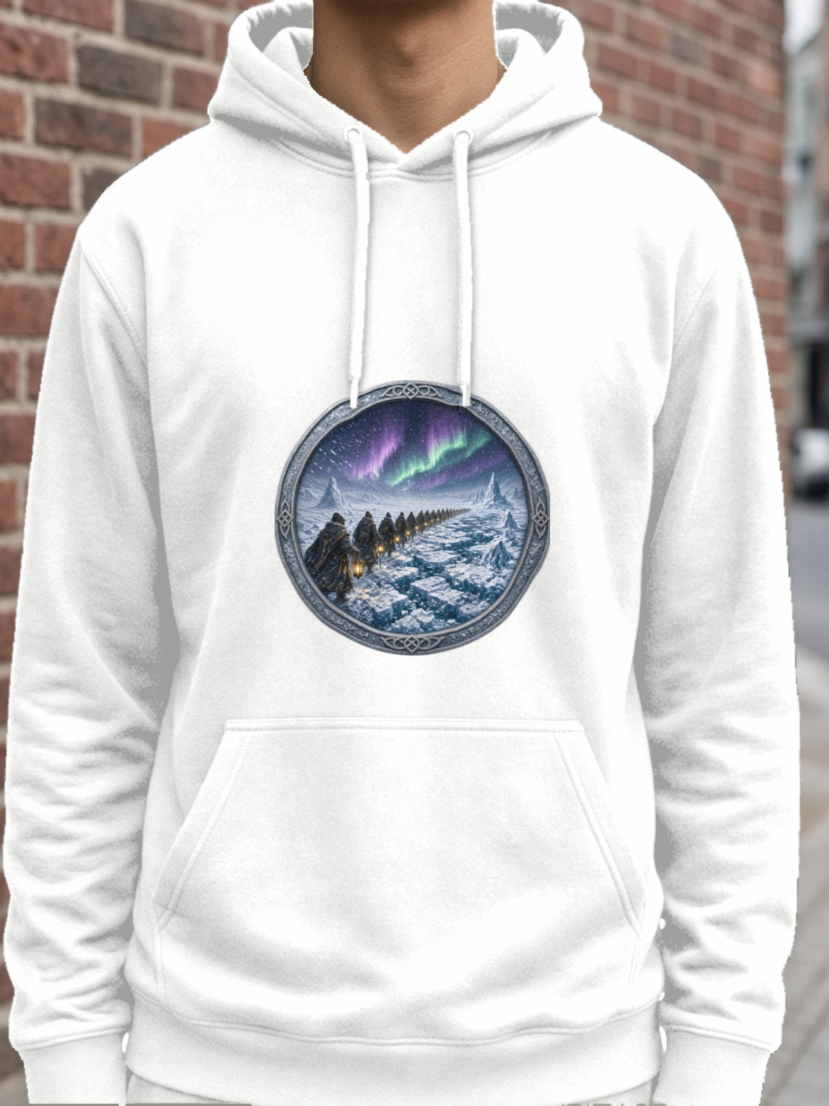 March of the Lantern Bearers Hoodie – White