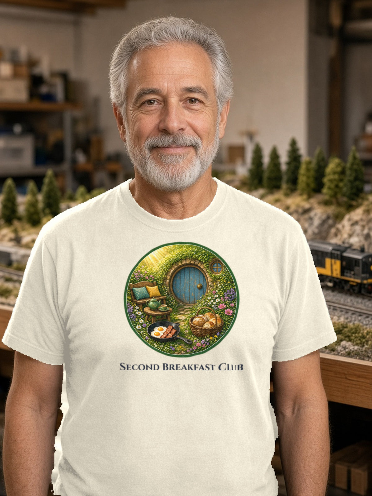 Second Breakfast Club Tee – Natural
