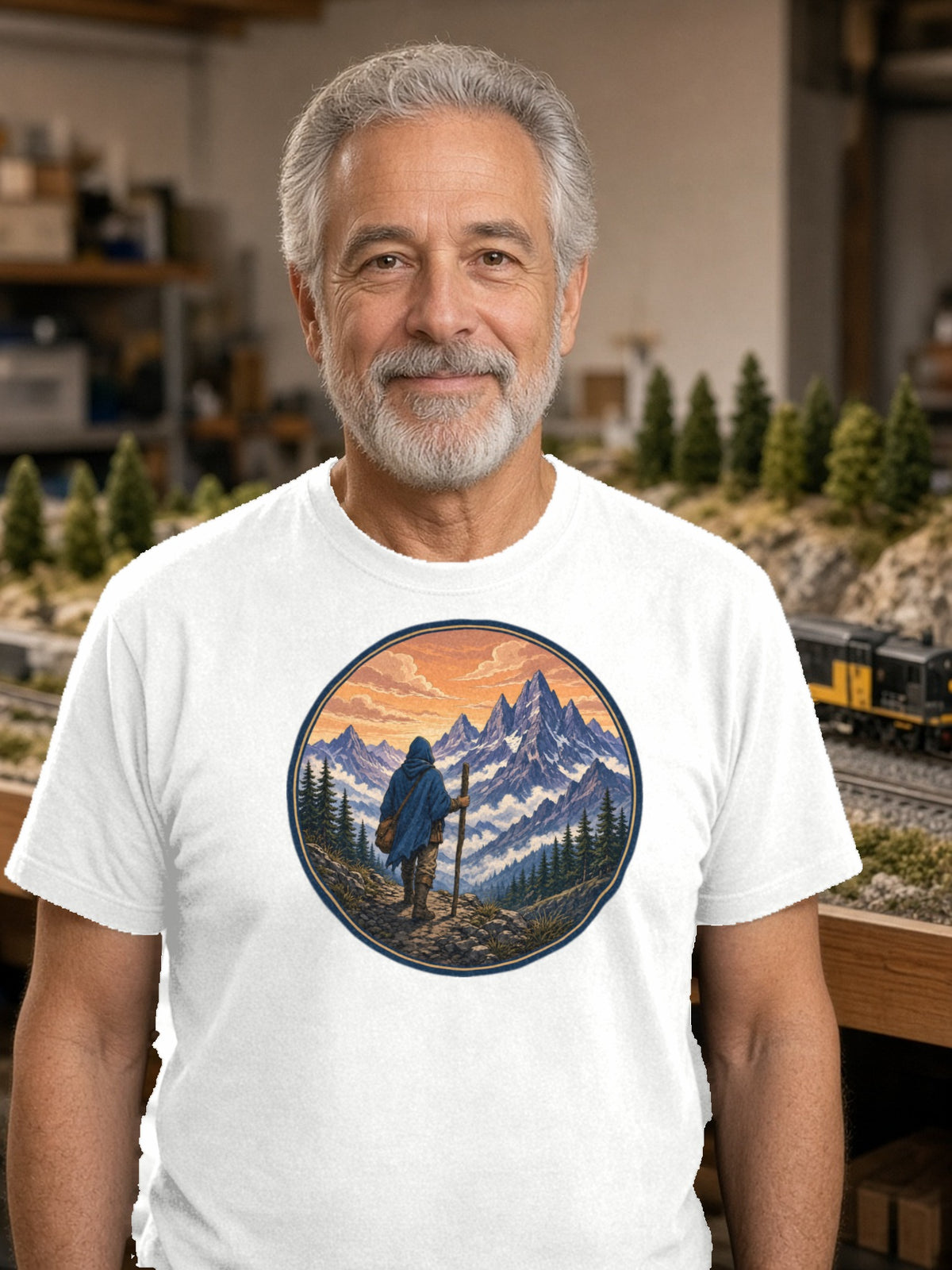 The Long Road Wanderer Tee – White