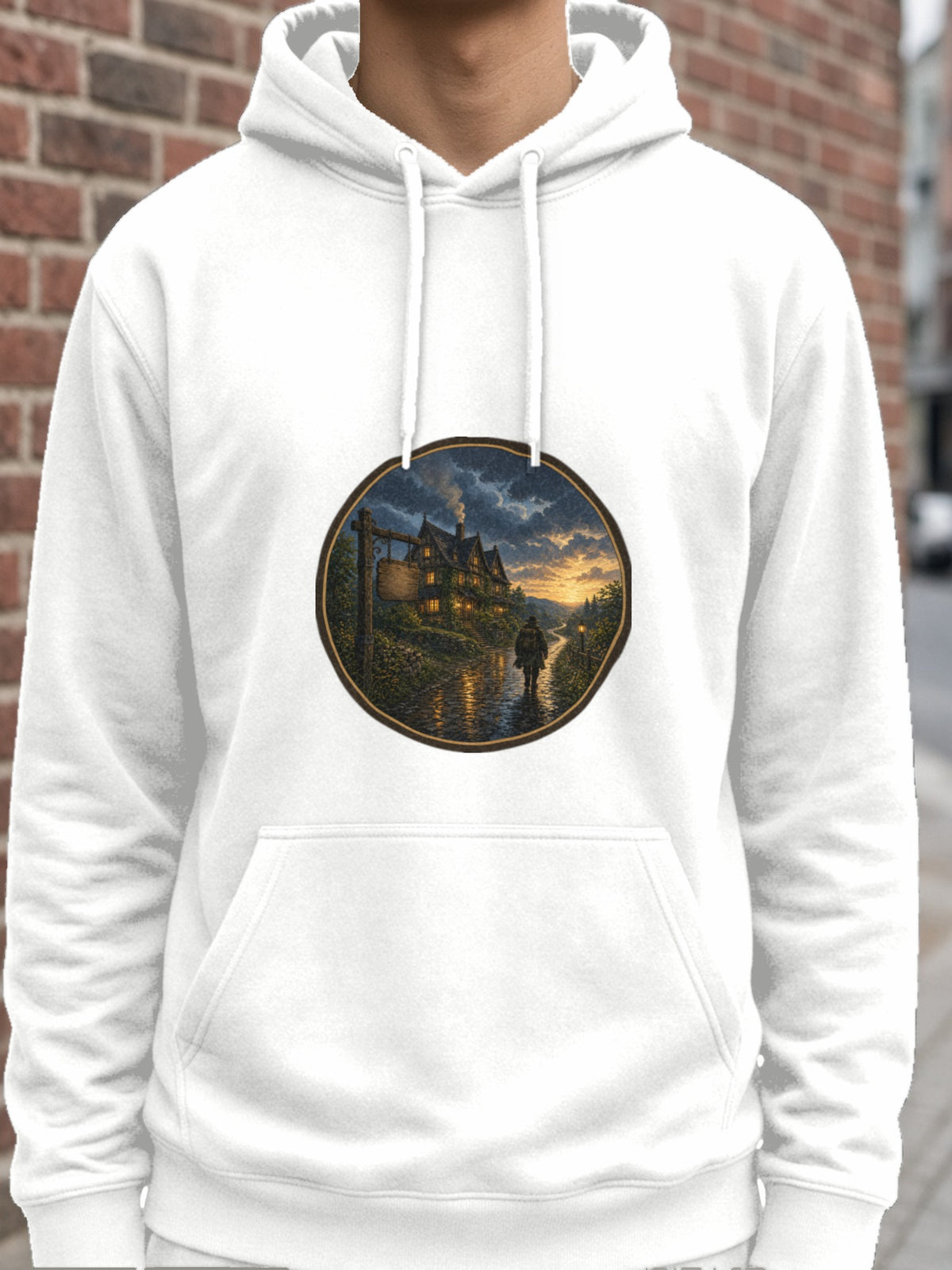 The Wayside Inn Hoodie – White