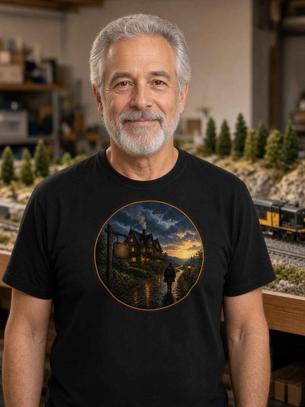 The Wayside Inn Tee – Black